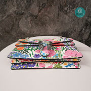 Gucci Scott Small Dionysus Shoulder Bag In White 28x17x9 cm - 4