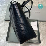 Colestore Balenciaga Medium East-West Shopper Bag In Black 31x26.9x15cm - 2