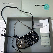Colestore Balenciaga Mini Le Cagole Chain Bag In Black 20x11x4cm - 1