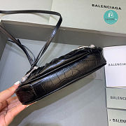 Colestore Balenciaga Mini Le Cagole Chain Bag In Black 20x11x4cm - 5