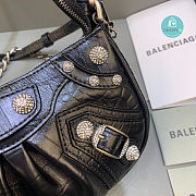 Colestore Balenciaga Mini Le Cagole Chain Bag In Black 20x11x4cm - 6