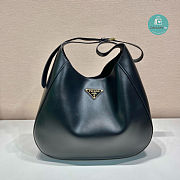 Prada Black Cleo Shoulder Bag 40x30x9cm - 1