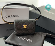 Chanel Vintage Belt Bag In Black 15x11cm - 1