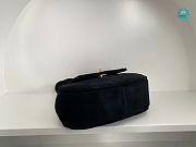 Chanel Vintage Velvet Top Handle Bag 24×17×7 cm - 6