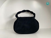 Chanel Vintage Velvet Top Handle Bag 24×17×7 cm - 3