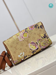 Louis Vuitton Speedy Bandoulière 25 handbag In Metallic-Gold-Color Coated Canvas 25 x 19 x 15cm - 3