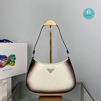 Prada Cleo Brushed Leather Shoulder 27x21x5CM
