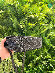 Valentino Garavani - Crystal Embellished Roman Stud Shoulder Bag In Black 24 x 16 x 8 cm - 5
