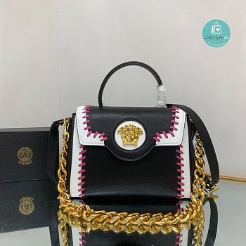 Versace La Medusa Bag In Black 25x15x22 cm