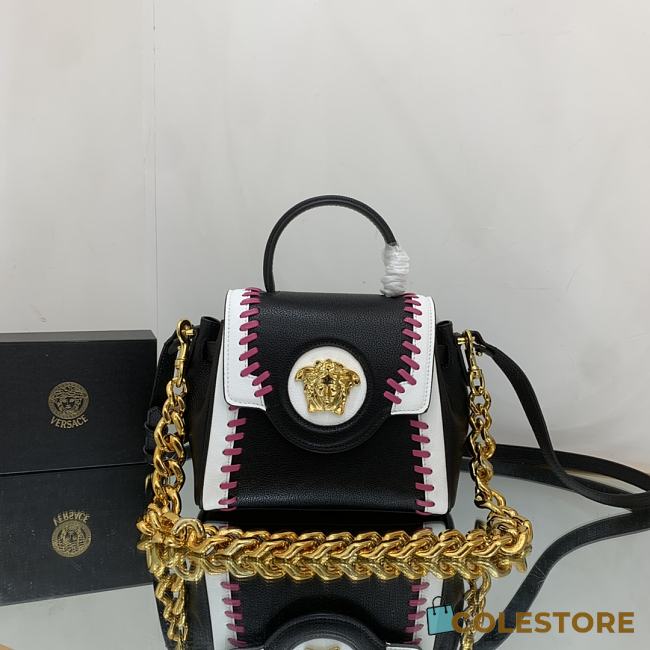 Versace La Medusa Bag In Black 20x10x17 cm - 1