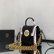 Versace La Medusa Bag In Black 20x10x17 cm - 5