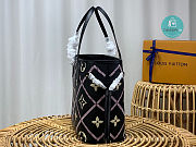 Louis Vuitton Neverfull MM Bag+Pouch Empreinte Black/Pink 31.0 x 28.0 x 14.0 cm - 6