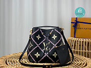 Louis Vuitton NéoNoé MM Bucket Bag Monogram Empreinte Leather In Black 26.0 x 26.0 x 17.5 cm - 1