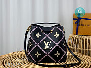 Louis Vuitton NéoNoé MM Bucket Bag Monogram Empreinte Leather In Black 26.0 x 26.0 x 17.5 cm - 4
