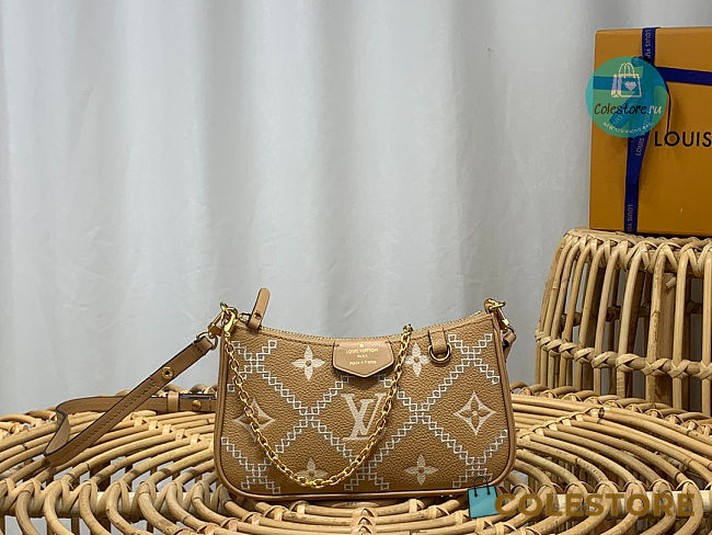 Louis Vuitton Easy Pouch On Strap Monogram Empreinte Leather 19 x 11.5 x 3 cm - 1