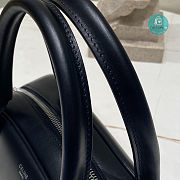 Celine Medium Teckel Bag In Black 31x14x10 cm - 5