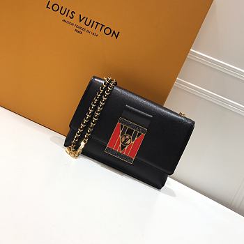 Louis Vuitton Pochette LV Thelma In Black 20.0 x 13.0 x 5.5 cm
