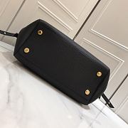 Louis Vuitton Veau Nuage Leather Milla MM In Black 30.0 x 26.0 x 12.0 cm - 4