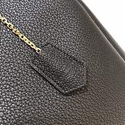 Louis Vuitton Veau Nuage Leather Milla MM In Black 30.0 x 26.0 x 12.0 cm - 2