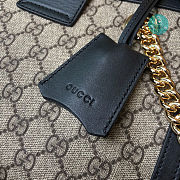 Gucci Padlock Small GG Shoulder Bag in Black 26x18x10cm - 4