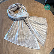 Dior Scarf In 100% Cashmere size 30x180cm - 6