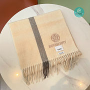 Burberry Scarf In 100% Cashmere size 32x180cm - 5