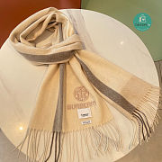 Burberry Scarf In 100% Cashmere size 32x180cm - 2