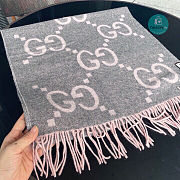 Gucci Scarf Double-sided Cashmere 45x195cm - 4