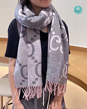 Gucci Scarf Double-sided Cashmere 45x195cm - 2