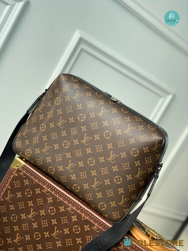 Louis Vuitton Monogram Macassar Torres Shoulder Bag 36x25x11cm - 1