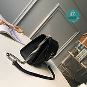  Louis Vuitton Mylockme Chain Bag Lockme Leather In Black 22.5 x 17.0 x 5.5 cm - 3