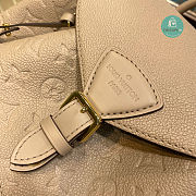 Louis Vuitton Montsouris Backpack Monogram Empreinte Leather In Turtledove 27.5 x 33.0 x 14.0 cm - 6