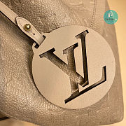 Louis Vuitton Montsouris Backpack Monogram Empreinte Leather In Turtledove 27.5 x 33.0 x 14.0 cm - 5