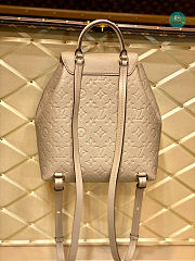 Louis Vuitton Montsouris Backpack Monogram Empreinte Leather In Turtledove 27.5 x 33.0 x 14.0 cm - 3