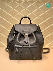 Louis Vuitton Montsouris Backpack Monogram Empreinte Leather In Black 27.5 x 33.0 x 14.0 - 1