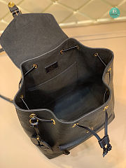 Louis Vuitton Montsouris Backpack Monogram Empreinte Leather In Black 27.5 x 33.0 x 14.0 - 6