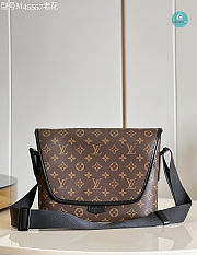 Louis Vuitton Magnetic Messenger Monogram Macassar Canvas 31.5 x 22 x 8 cm - 1