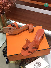 Hermes Sandals In Orange 005 - 6