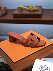 Hermes Sandals In Orange 005 - 2