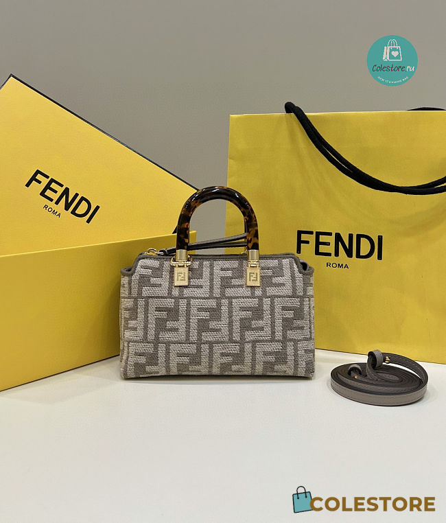 Fendi By The Way Mini In Dark Grey 17x8x12cm - 1