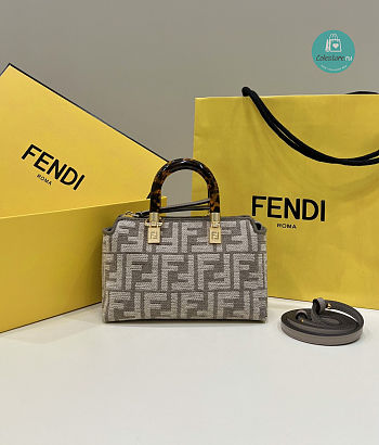 Fendi By The Way Mini In Dark Grey 17x8x12cm