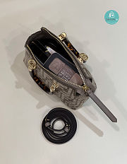 Fendi By The Way Mini In Dark Grey 17x8x12cm - 6