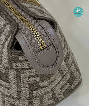 Fendi By The Way Mini In Dark Grey 17x8x12cm - 4