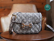 Colestore Gucci x Balenciaga The Hacker Project Mini Horsebit 1955 In Beige Size 20.6x14.4x5.1cm - 5