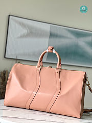 Louis Vuitton Keepall 50 travel Monogram Solar Ray In Pink 50.0x 29.0x 23.0 cm - 4
