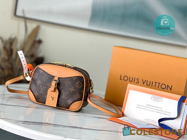 Louis Vuitton Deauville Mini Monogram Handbag 21 x 16 x 7 cm - 1