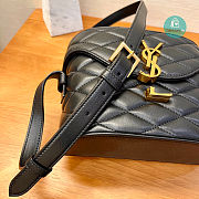YSL June Box Bag In Quilted Lambskin 19 X 15 X 8 cm - 3