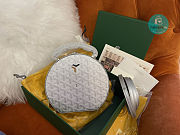 Goyard The Alto Hatbox Trunk Bag - Silver Limited Edition 16.5 cm x 7 cm x 18 cm - 4