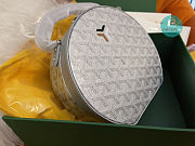 Goyard The Alto Hatbox Trunk Bag - Silver Limited Edition 16.5 cm x 7 cm x 18 cm - 5