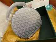 Goyard The Alto Hatbox Trunk Bag - Silver Limited Edition 16.5 cm x 7 cm x 18 cm - 3